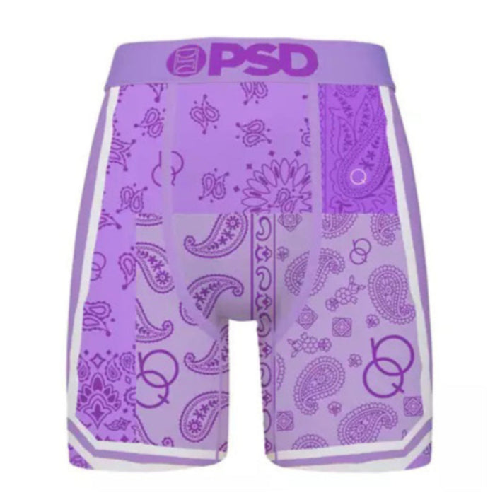 PSD Men's Multicolor Q Paisley Boxer Briefs Underwear - 423180280-MUL