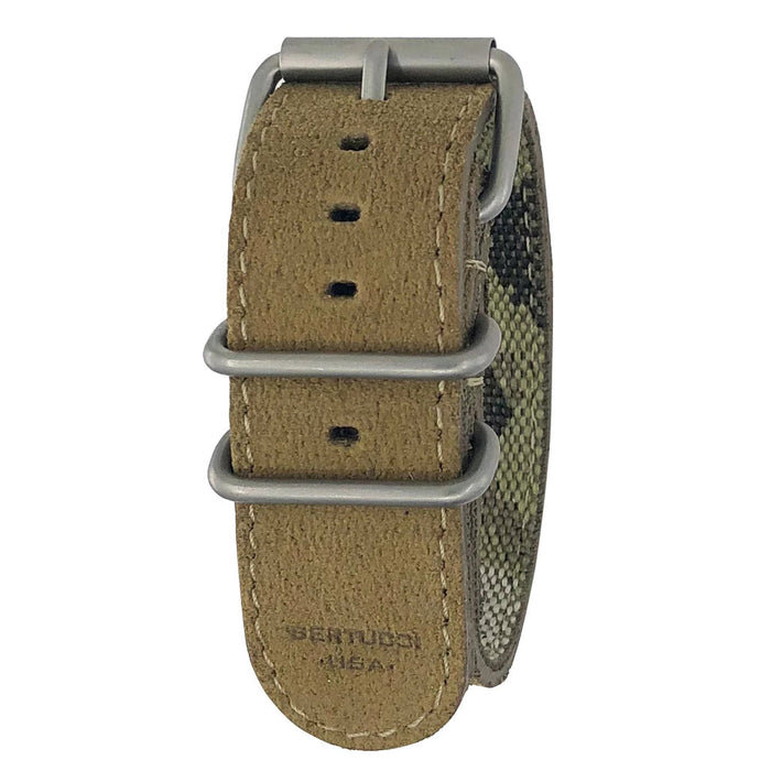 Bertucci Unisex Desert Dual Loop Leather With Matte Hardware 26MM Watch Band - B-129MDW