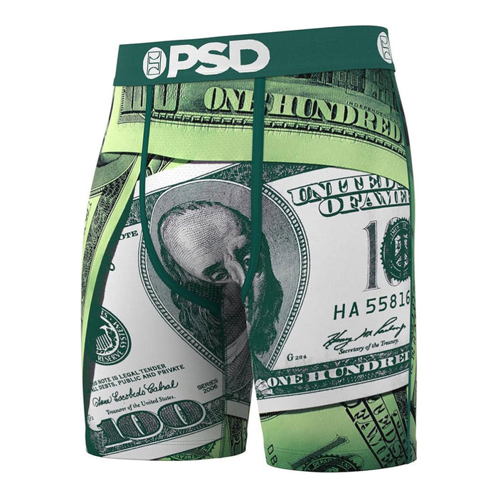 PSD Men's Multicolor Green Bens Boxer Briefs Small Underwear - 425180030-MUL-S