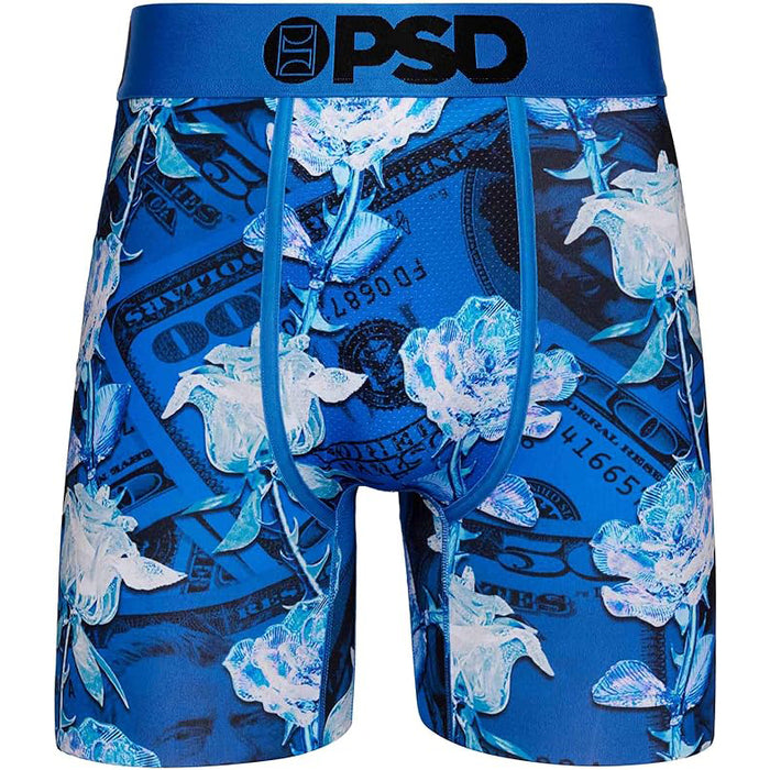 PSD Men's Multicolor Moisture-wicking Fabric Money Rose Boxer Brief Extra Large Underwear - 423180025-MUL-XL