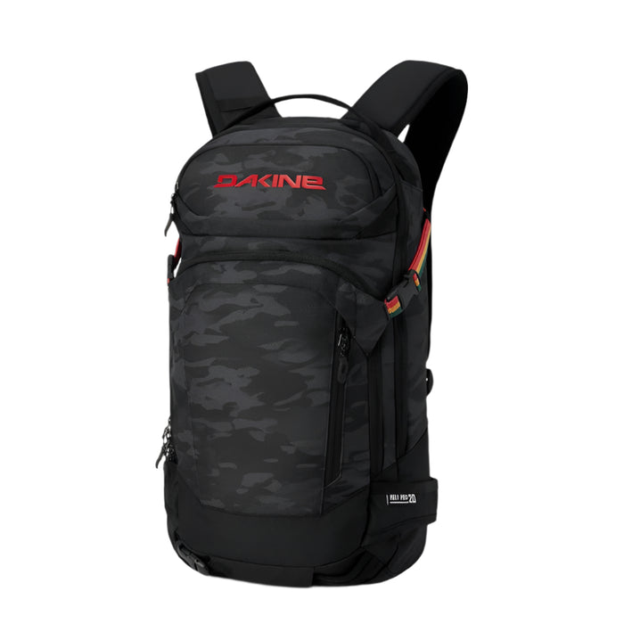Dakine Unisex Black Vintage Camo 20L One Size Heli Pro Backpack - 10004395-BLACKVINTAGECAMO