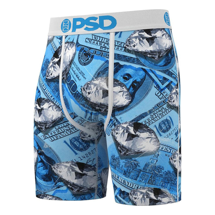 PSD Men's Multicolor Blue Fortune Boxer Briefs Medium Underwear - 425180029-MUL-M