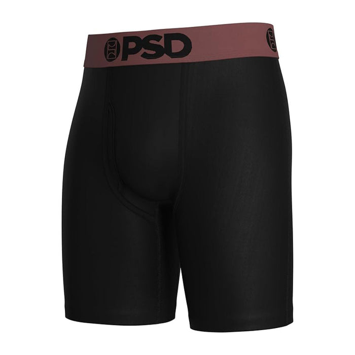 PSD Men's Black Rose Gold Solid Luxe Modal Boxer Briefs Extra Large Underwear - 125180247-BLK-XL