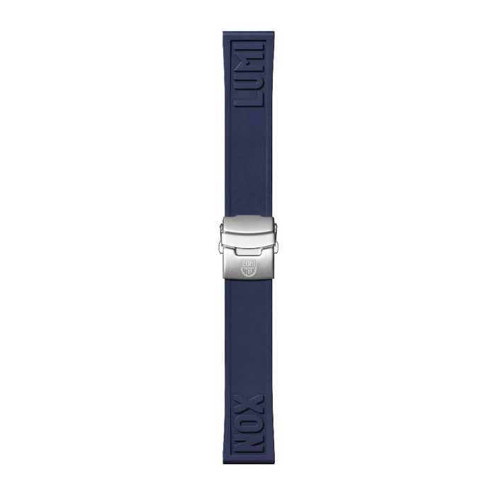 Luminox Men's Navy Blue 24MM Rubber Cut-To-Fit Watch Strap - FPX.2406.41Q.K