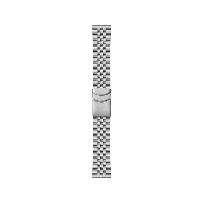 Luminox Men's Silver 22MM Stainless Steel Watch Strap - FMX.2205.ST.2.K