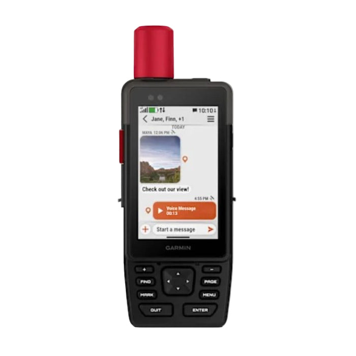 Garmin® GPSMAP® H1i Plus Unisex Long Battery Life Preloaded Maps Premium GPS Handheld Navigator With inReach® Plus Technology To Share Texts Photos Voice Memos And SOS Off-Grid Touchscreen And Buttons - 010-02921-00