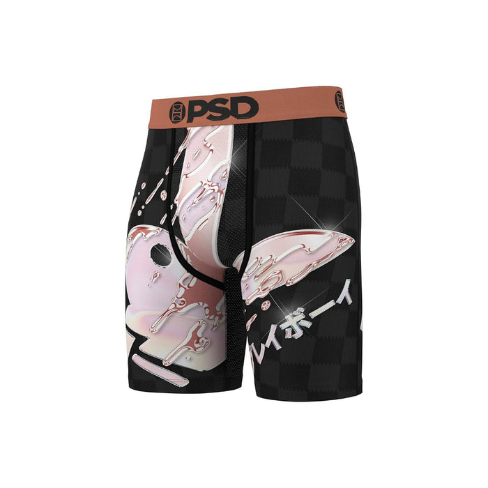 PSD Men's Multicolor Playboy Rose Drippin Boxer Briefs Extra Large Underwear - 424180001-MUL-XL