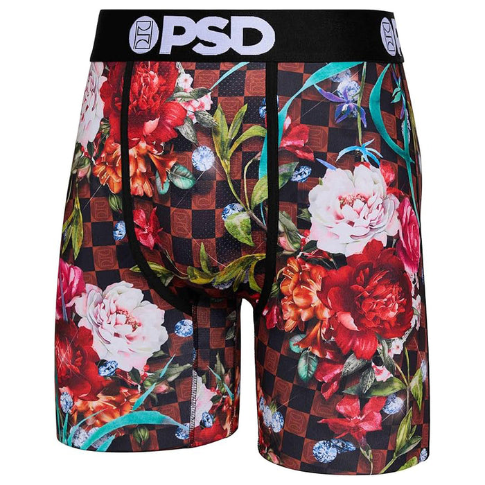 PSD Men's Multicolor Wild Check Boxer Briefs Underwear - 124180025-MUL