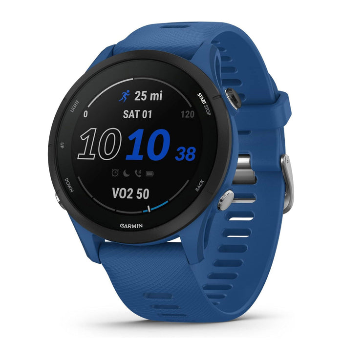 Garmin Forerunner 255 Tidal Blue GPS Running  Advanced Insights Long-Lasting Battery Smartwatch - 010-02641-01