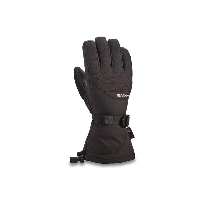 Dakine Women's Black Leather Camino Small Gloves - 10004302-BLACK-S