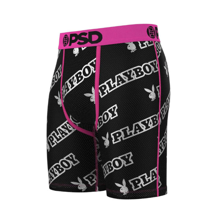 PSD Men's Multicolor Playboy Gleam Micro Mesh Boxer Briefs XX-Large Underwear - 224180006-MUL-XXL