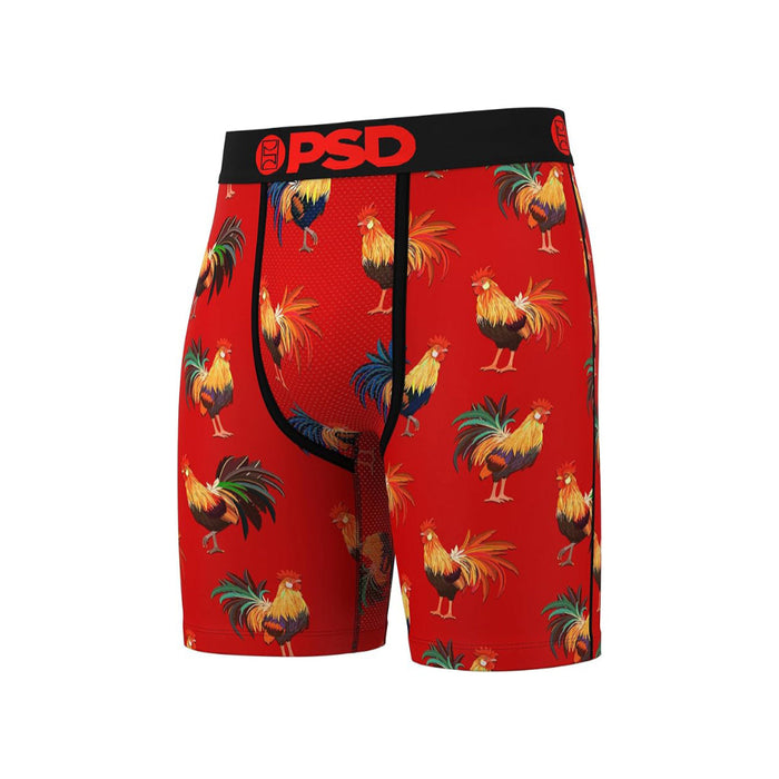 PSD Men's Multicolor Cocky Flock Boxer Briefs Small Underwear - 125180087-MUL-S