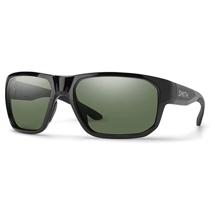 Smith Unisex Black Frame Chromapop Gray Green Mirror Lens Polarized Arvo Performance Sunglasses - 20588780761L7