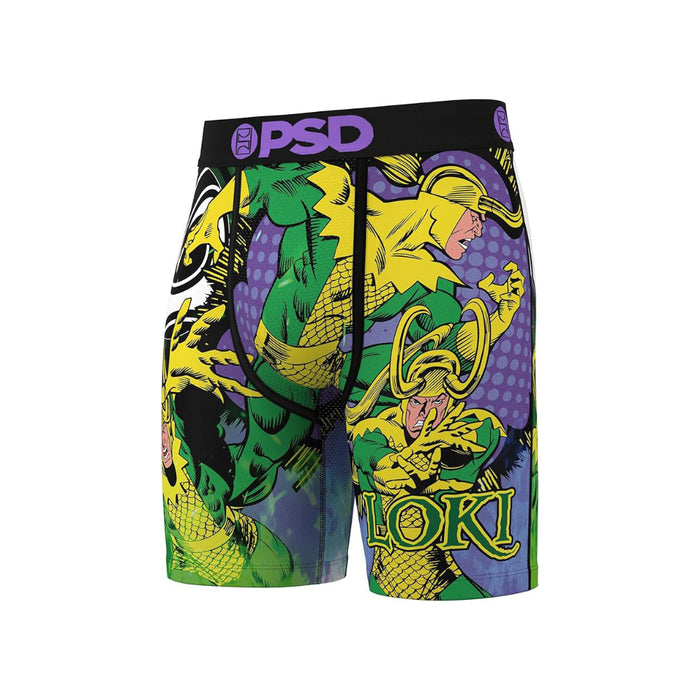 PSD Men's Multicolor Loki Boxer Briefs Large Underwear - 125180028-MUL-L