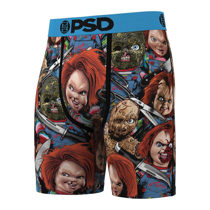 PSD Men's Multicolor Chucky Clones Boxer Briefs Extra Large Underwear - 425180157-MUL-XL