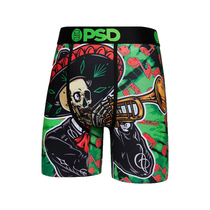 PSD Men's Multicolor Mariachi Boxer Briefs Underwear - 124180138-MUL