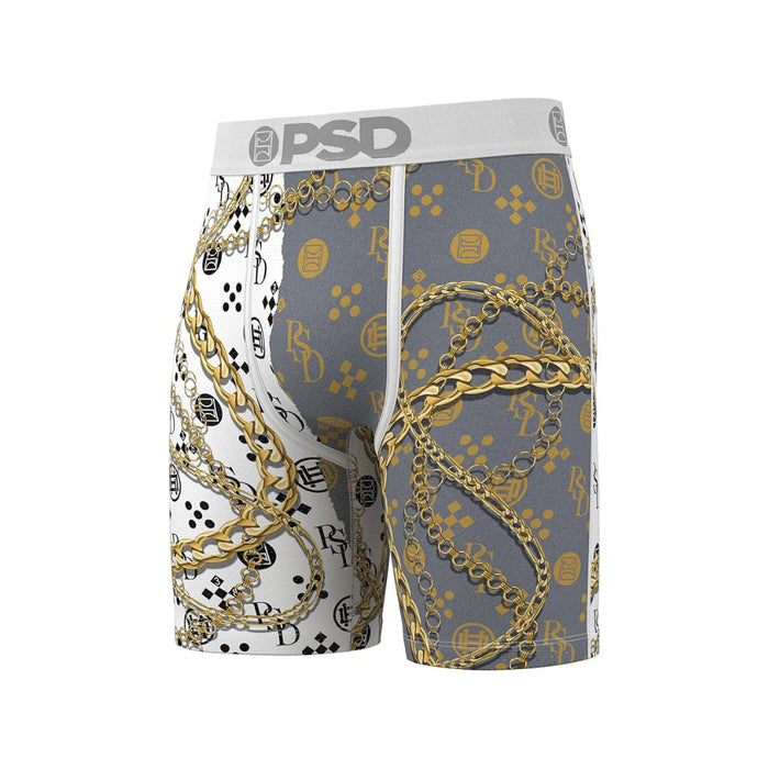 PSD Men's Multicolor Lux 38 Micro Mesh Boxer Briefs Small Underwear - 125180136-MUL-S