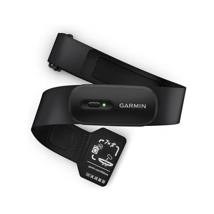 Garmin HRM 200 Heart Rate Monitor Black Accurate Heart Rate And HRV Data Comfortable Machine Washable Strap - 010-13388-00