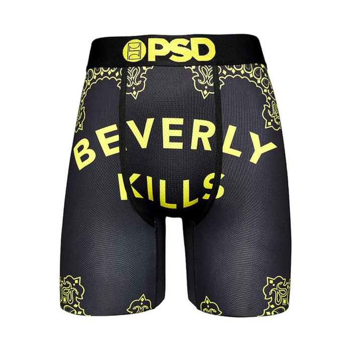PSD Men's Black Beverly Kills Boxer Briefs Extra Large Underwear - 121180019-BLK-XL