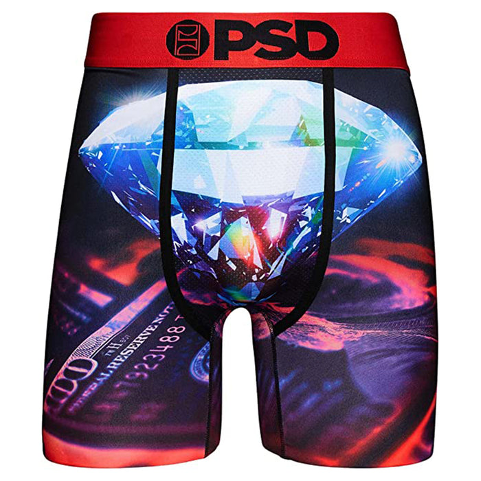 PSD Men's Red Bones Boxer Briefs Extra Large Underwear - 123180050-RED-XL