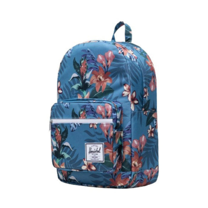 Herschel Unisex Summer Floral Heaven Blue Pop Quiz Backpack - 10011-03894-OS