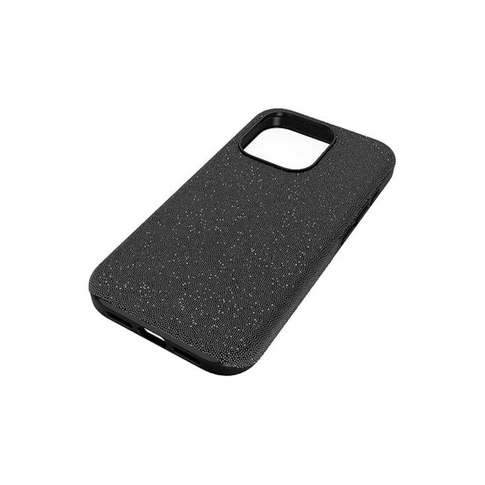 Swarovski Part of the High Collection Unisex Black Crystals High Smartphone Apple iPhone 15 Pro Case - 5680860