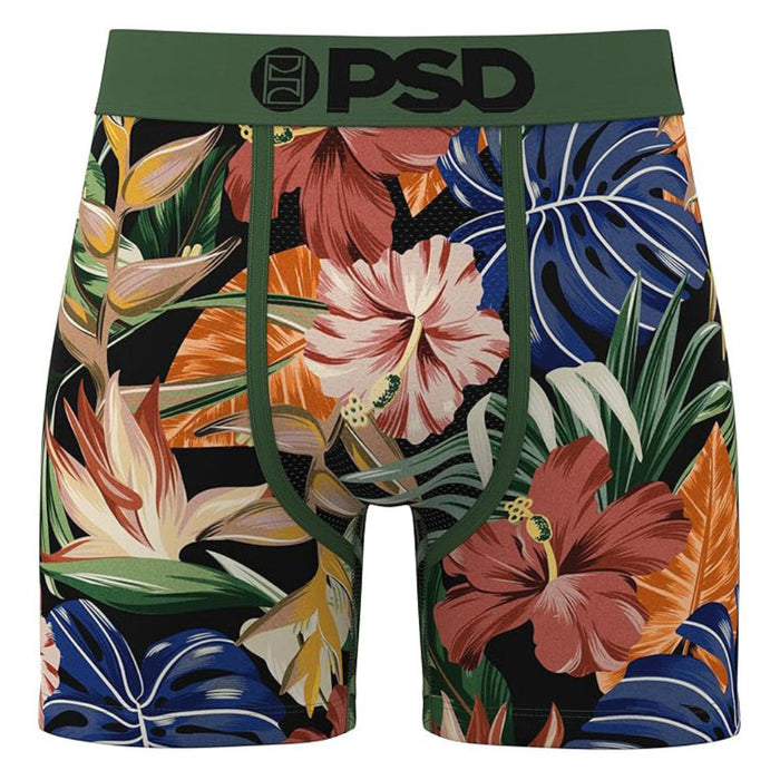PSD Men's Multicolor Midnight Lush Mid Length Boxer Briefs Extra Large Underwear - 425180132-MUL-XL