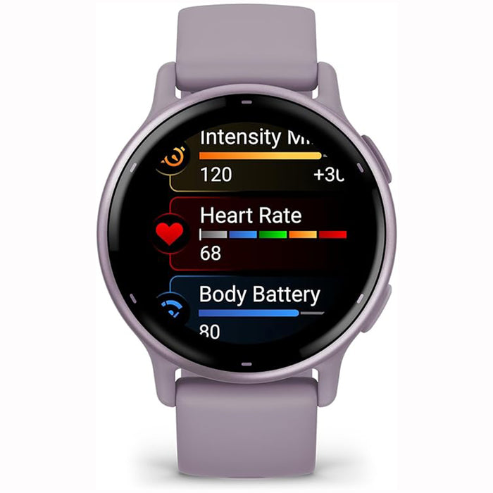Garmin vivoactive 5 Orchid AMOLED Display Health and Fitness GPS Up to 11 Days of Battery Life Smartwatch - 010-02862-13