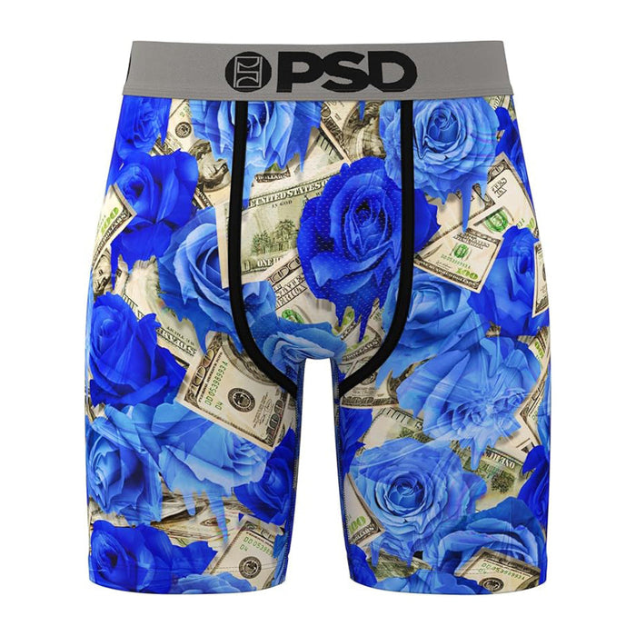 PSD Men's Multicolor Ro$Es Melt Boxer Briefs Large Underwear - 224180021-MUL-L
