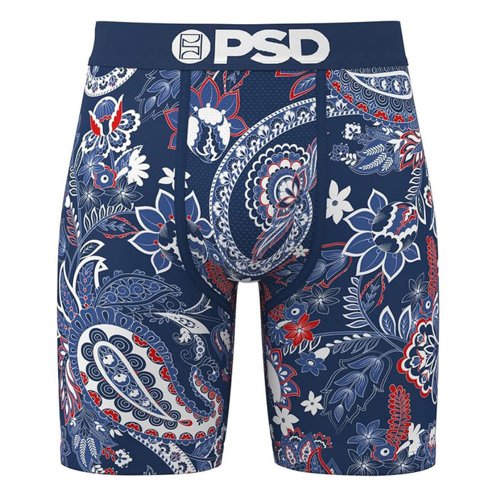 PSD Men's Multicolor Americana Boxer Briefs Small Underwear - 125180224-MUL-S