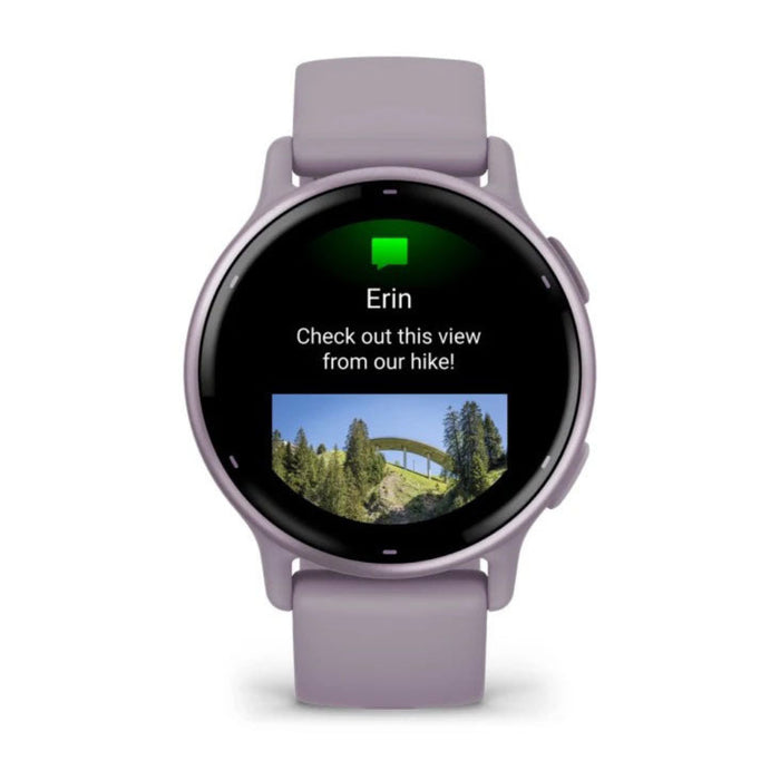 Garmin vivoactive 5 Orchid AMOLED Display Health and Fitness GPS Up to 11 Days of Battery Life Smartwatch - 010-02862-13