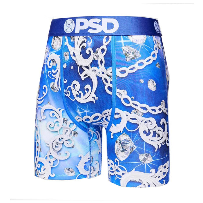 PSD Men's Blue Sterling Boxer Briefs Large Underwear - 322180078-BLU-L