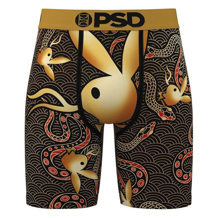 PSD Men's Multicolor Playboy Snake Boxer Briefs XX-Large Underwear - 425180012-MUL-XXL