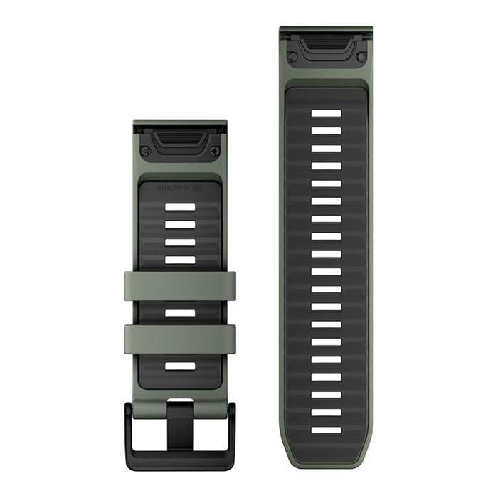 Garmin Unisex Willow/Graphite Silicone 26MM QuickFit Watch Band - 010-13393-04