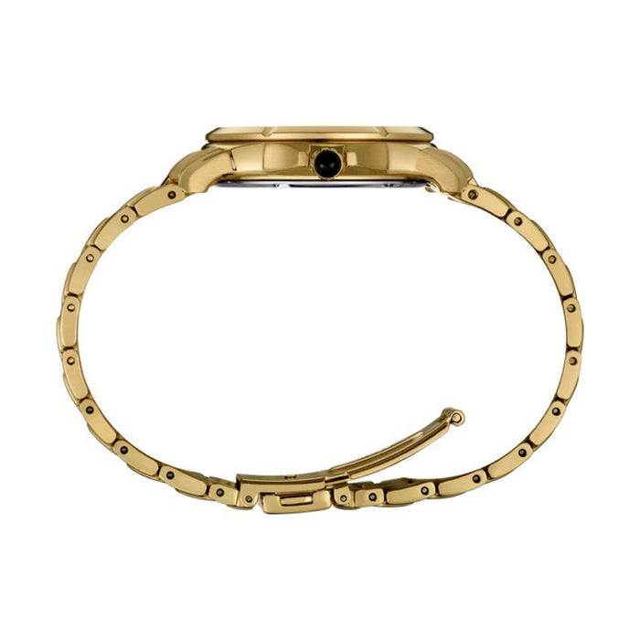 Seiko Coutura Collection Men's Mother of Pearl Dial Gold Stainless Steel Band Quartz Watch - SUR588