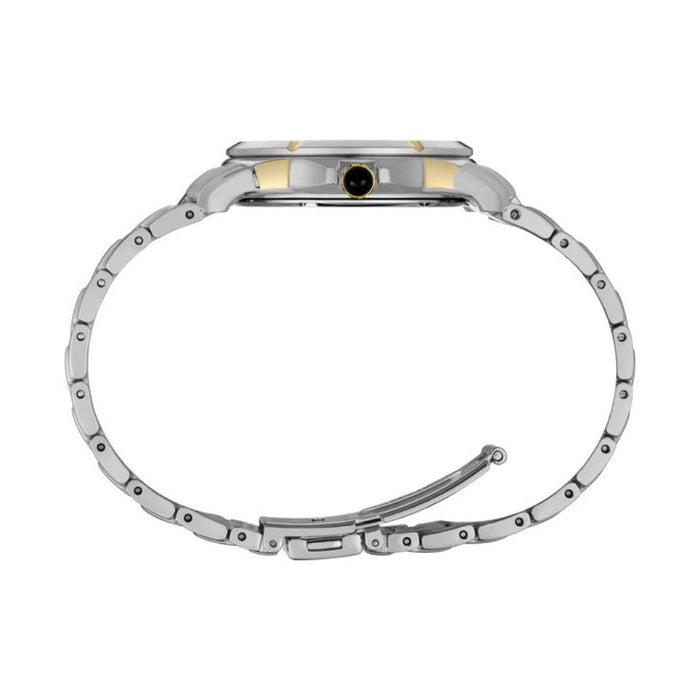 Seiko Coutura Ladies Mother-of-Pearl Dial Gold and Silver Stainless Steel Band Japanese Quartz Watch - SUR586