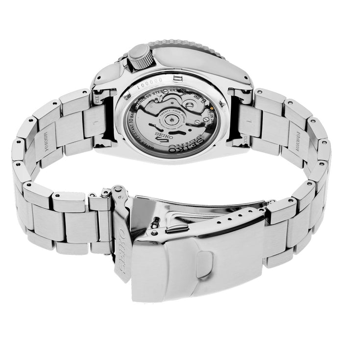 Seiko 5 Sports Special Edition Men's Blue Dial Silver Stainless Steel Strap Automatic Watch - SRPK65