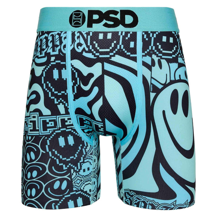 PSD Men's Multicolor Trippin Boxer Briefs Extra Large Underwear - 124180036-MUL-XL