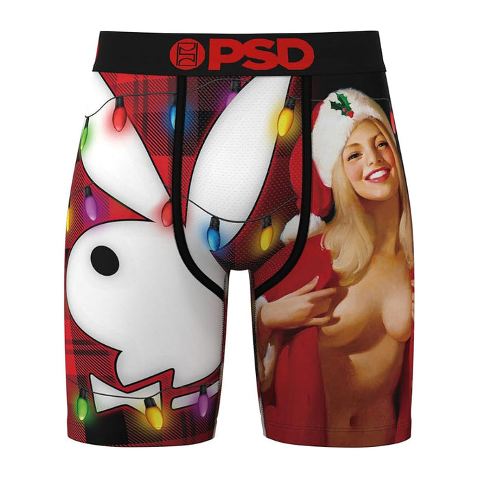 PSD Men's Multicolor Playboy Naughty Boxer Briefs Extra Large Underwear - 424180017-MUL-XL