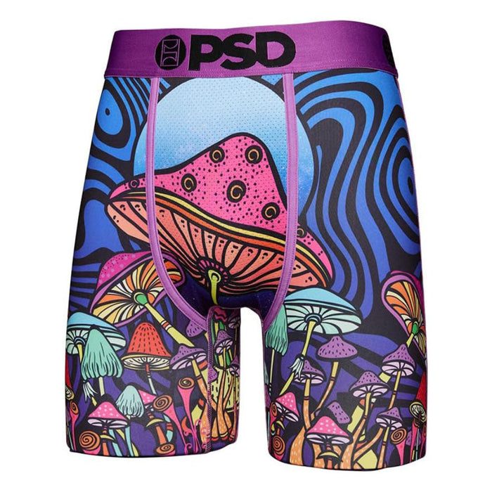 PSD Men's Multicolor Magic Shrooms Boxer Briefs Extra Large Underwear - 321180105-MUL-XL