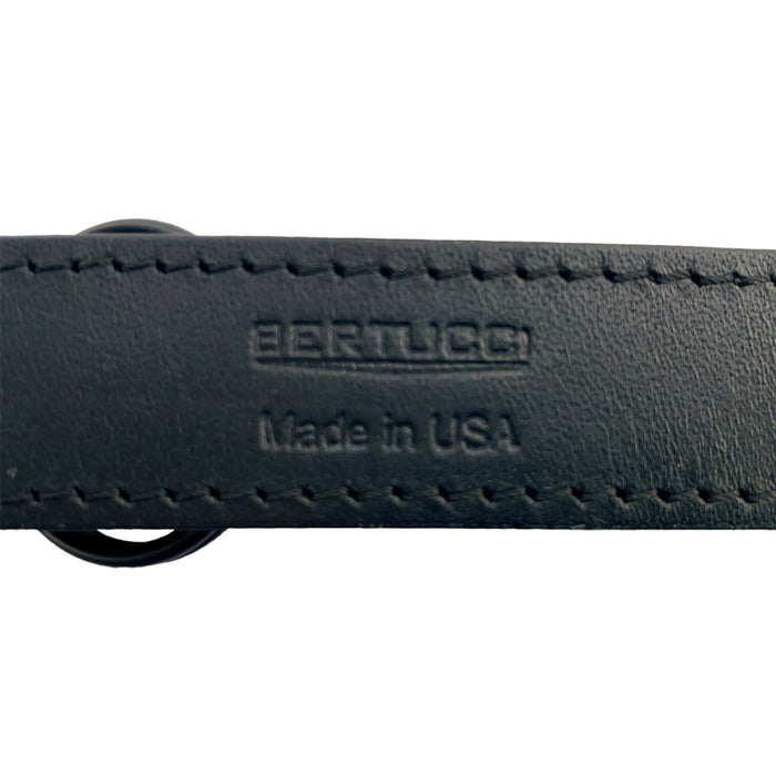 Bertucci Unisex Black Leather Field FOB Watch Band - A0032
