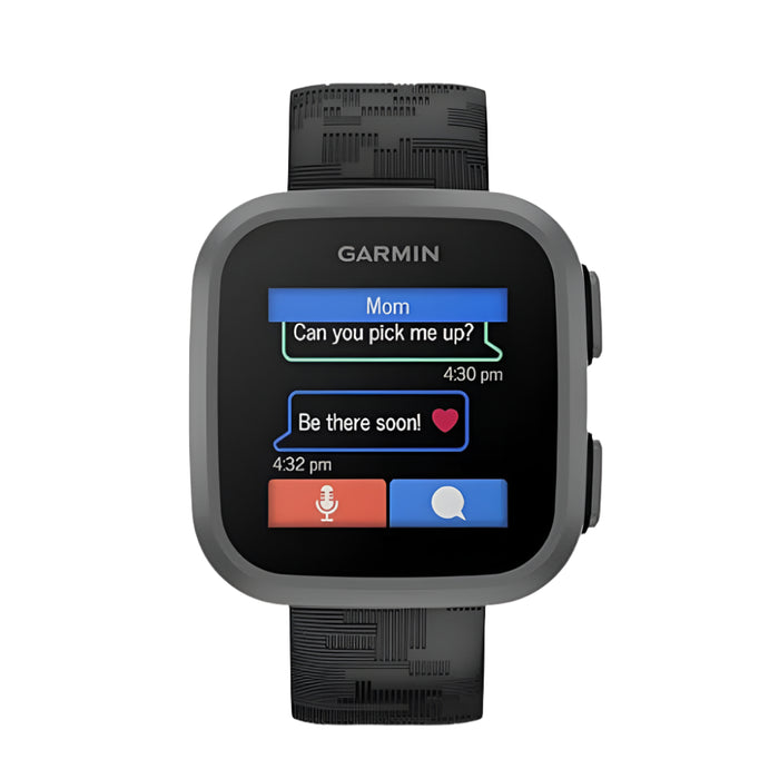 Garmin Bounce Kid's Black Camo Two-Way Text And Voice Messaging Location Tracking Smartwatch - 010-02448-00