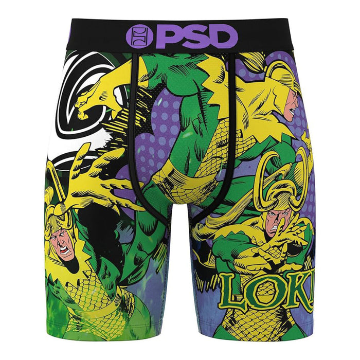 PSD Men's Multicolor Loki Boxer Briefs Small Underwear - 125180028-MUL-S