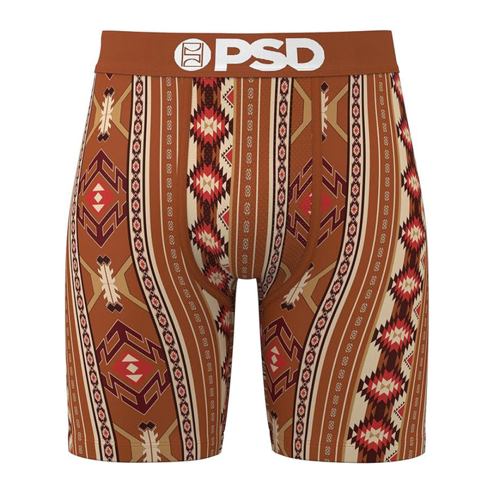 PSD Men's Multicolor Aztec Dust Boxer Briefs Small Underwear - 125180219-MUL-S