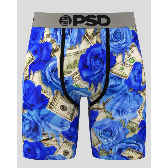 PSD Men's Multicolor Ro$Es Melt Boxer Briefs XX-Large Underwear - 224180021-MUL-XXL
