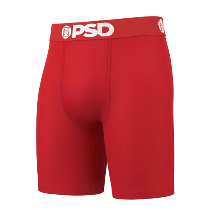 PSD Men's Multicolor Moisture-Wicking Fabric 95/5 Rd/gy/blk 3-Pack Boxer Brief Medium Underwear - 321180161-MUL-M