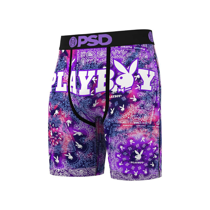 PSD Men's Multicolor Playboy Fresh 3-Pack Boxer Briefs Extra Large Underwear - 125180130-MUL-XL