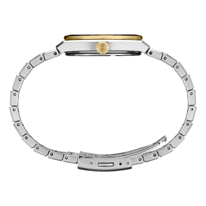 Seiko Women's White Dial Two-tone Stainless Steel Band Analog Quartz Watch - SUR578