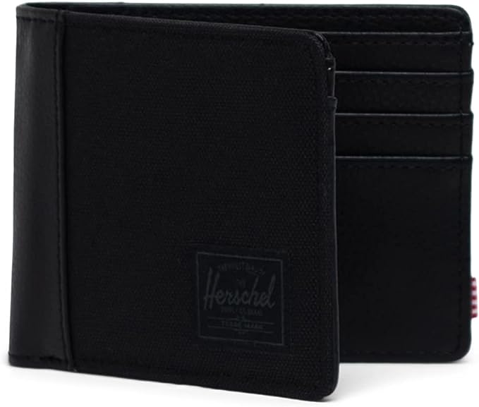 Herschel Unisex Black One Size Polyester Hank Ii RFID Wallet - 11150-00535-OS