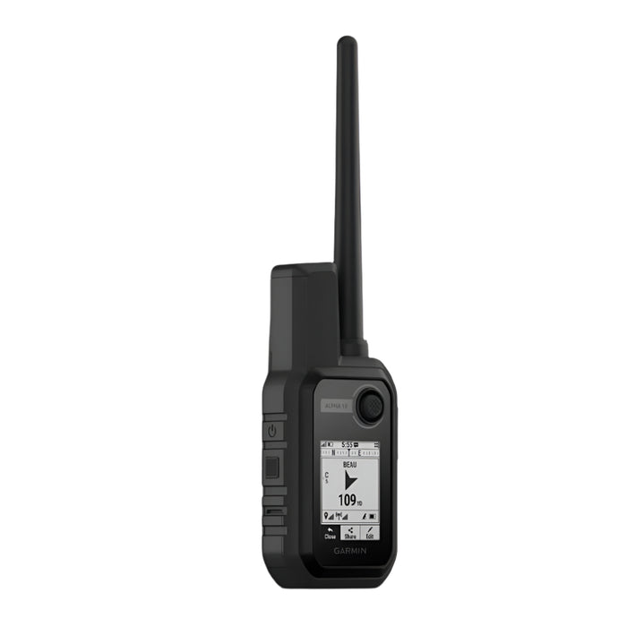 Garmin Alpha 10 Handheld Black Compact Tracking And Training Handheld Use On Its Own or With Smartphone/Garmin Dog Tracking Devices - 010-02290-50